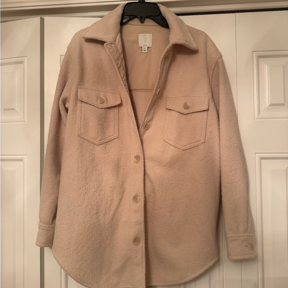 Joise Cream Shacket Small